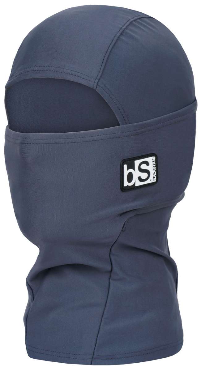 BlackStrap Kids Hood Solid Balaclava 2024 - A solid-colored balaclava with a hood for kids, featuring a simple design without any visible patterns or logos.