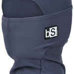 BlackStrap Kids Hood Solid Balaclava 2024 - A solid-colored balaclava with a hood for kids, featuring a simple design without any visible patterns or logos.