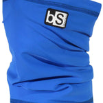 BlackStrap Kids Tube Dual Layer 2024 - A royal blue neck gaiter with a black logo patch featuring white letters "bs" and the words "BLACKSTRAP" in small white font.