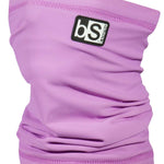 BlackStrap Kids Tube Dual Layer 2024 - A pink balaclava with a black logo featuring white letters "bs" and the word "BLACKSTRAP".