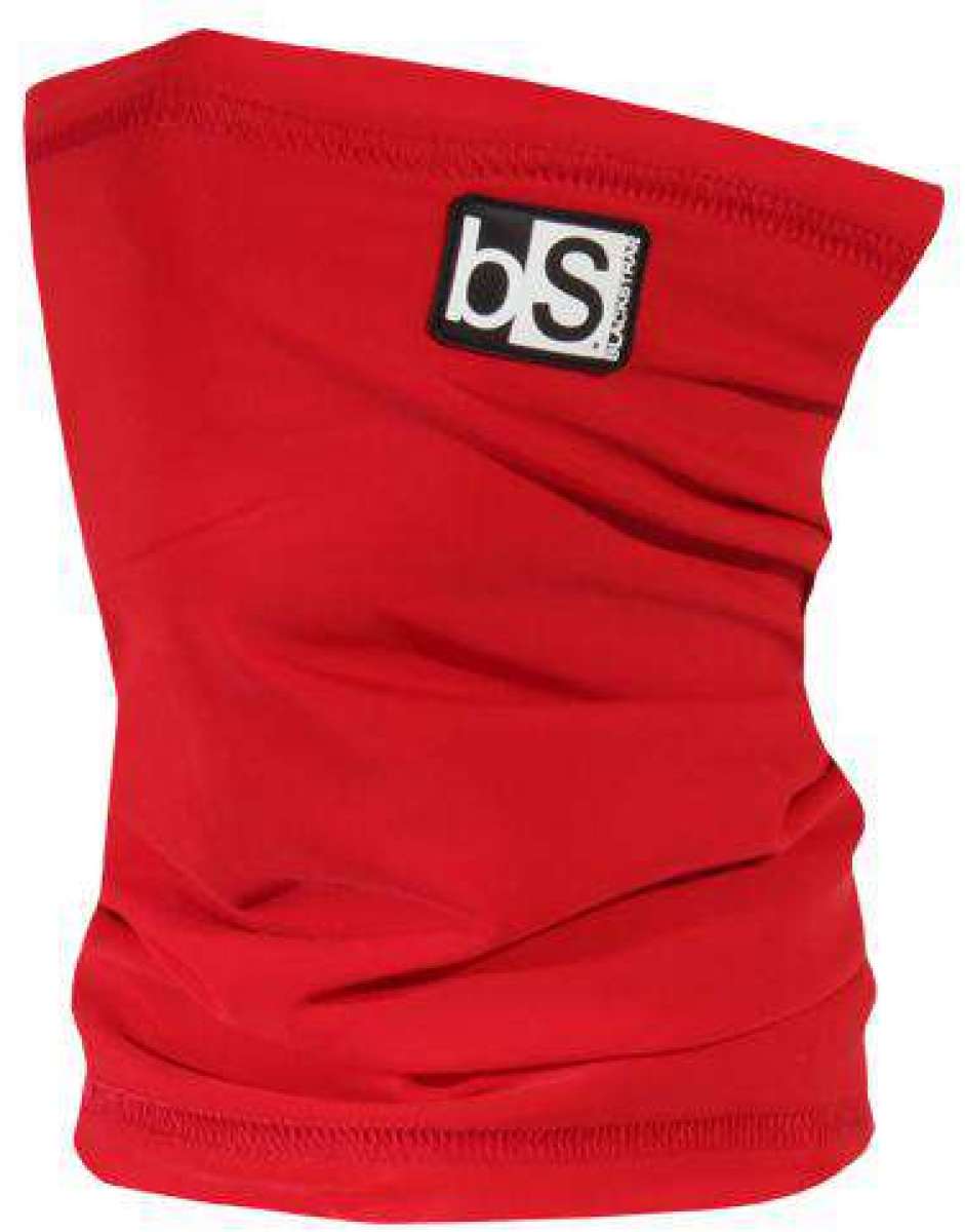 BlackStrap Kids Tube Dual Layer 2024 - A black tube with a white logo featuring the letters "bs" in bold font, and the words "BLACKSTRAP" written vertically along the side.