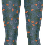 BlackStrap Women's Cloudchaser Bottom Baselayer - A black baselayer with a subtle white logo on the left thigh.