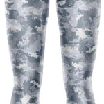 BlackStrap Women's Cloudchaser Bottom Baselayer 2024 - A black and white snowflake patterned baselayer bottom with a high waistband.