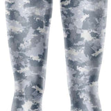 BlackStrap Women's Cloudchaser Bottom Baselayer 2024 - A black and white snowflake patterned baselayer bottom with a high waistband.