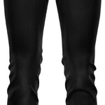 BlackStrap Summit Bottom Baselayer 2024 - A black baselayer with a ribbed texture and elastic waistband.