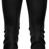 BlackStrap Summit Bottom Baselayer 2024 - A black baselayer with a ribbed texture and elastic waistband.