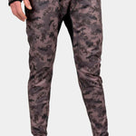 BlackStrap Summit Bottom Baselayer 2024 - A black baselayer with a subtle white snowflake pattern on the left leg.