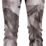 BlackStrap Summit Bottom Baselayer 2024 - A black baselayer with a geometric pattern of white shapes and lines.