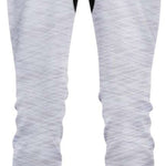 BlackStrap Summit Bottom Baselayer 2024 - A white baselayer with a black logo on the left leg and a small pocket on the right thigh.