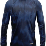 BlackStrap Summit Crew Top Baselayer 2024 - A black crew-neck top with a subtle white logo on the left chest and a small tag on the bottom right.