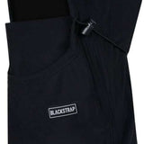 BlackStrap Team Hood Solid Balaclava 2024 - A black balaclava with a hood and solid color design.
