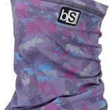 BlackStrap The Tube Print Dual Layer 2024 - A purple balaclava with a white and pink abstract pattern.
