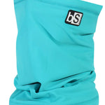 BlackStrap The Tube Solid Dual Layer 2024 - A solid black neck gaiter with a dual-layer design.