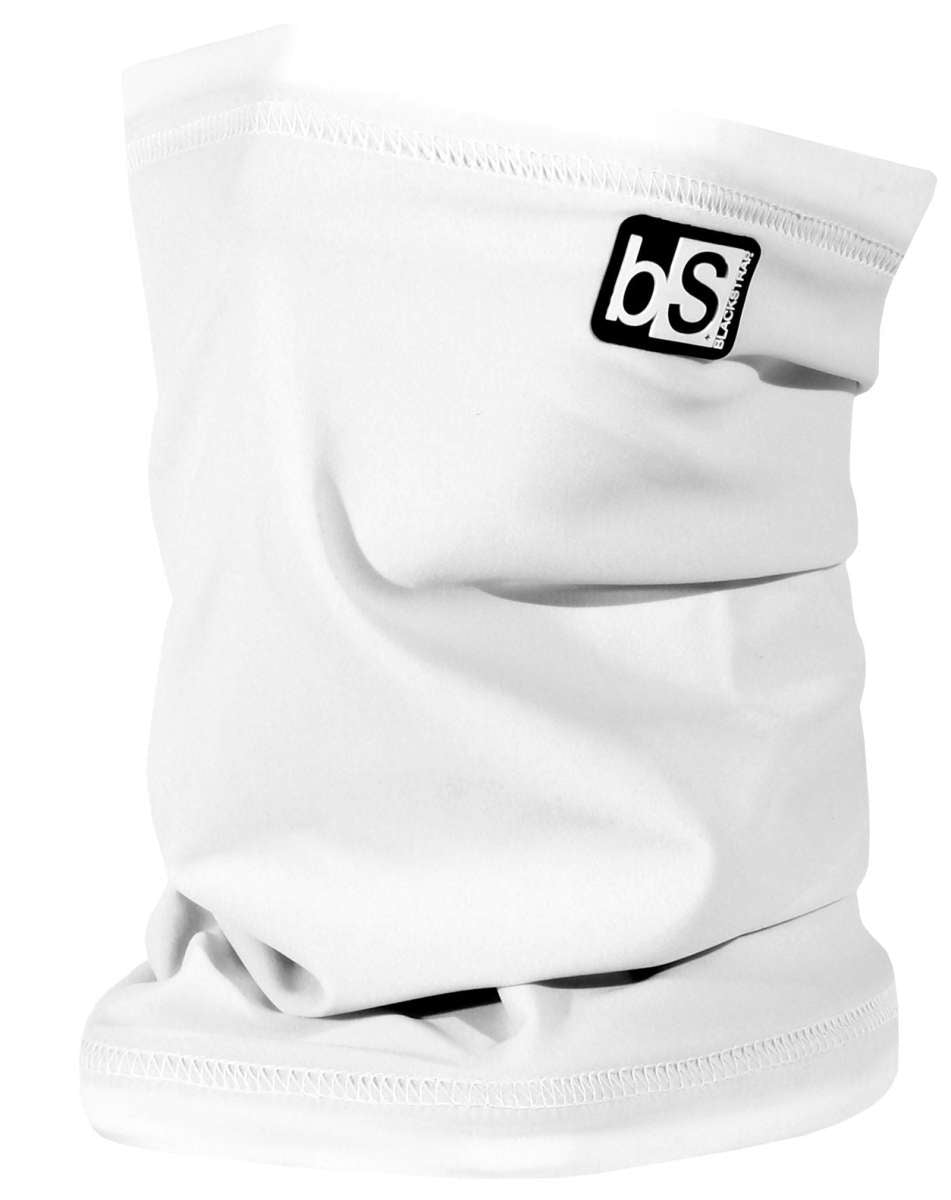 BlackStrap The Tube Solid Dual Layer 2024 - A solid black neck gaiter with a dual-layer design.