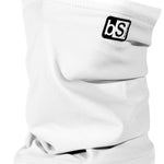 BlackStrap The Tube Solid Dual Layer 2024 - A solid black neck gaiter with a dual-layer design.