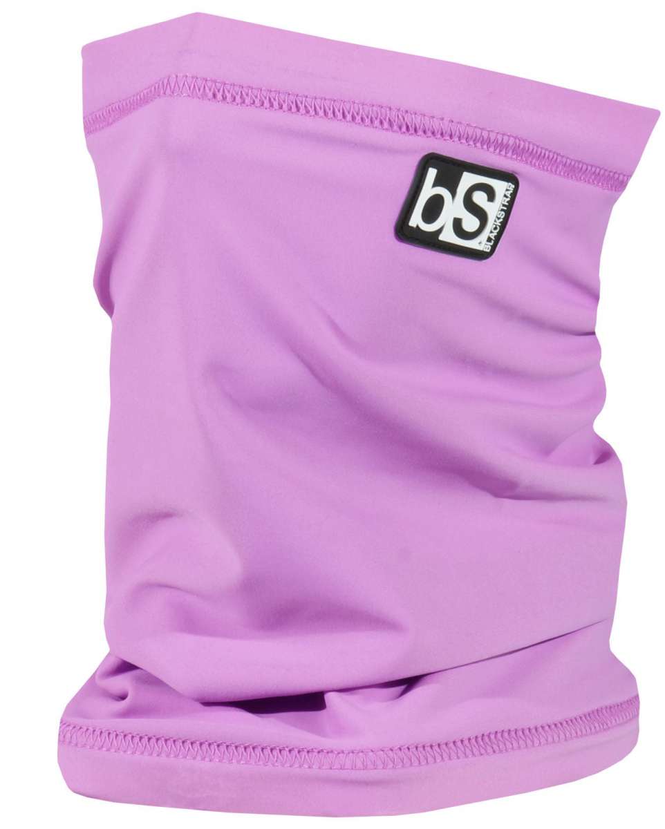 BlackStrap The Tube Solid Dual Layer 2024 - A solid black neck gaiter with a dual-layer design.