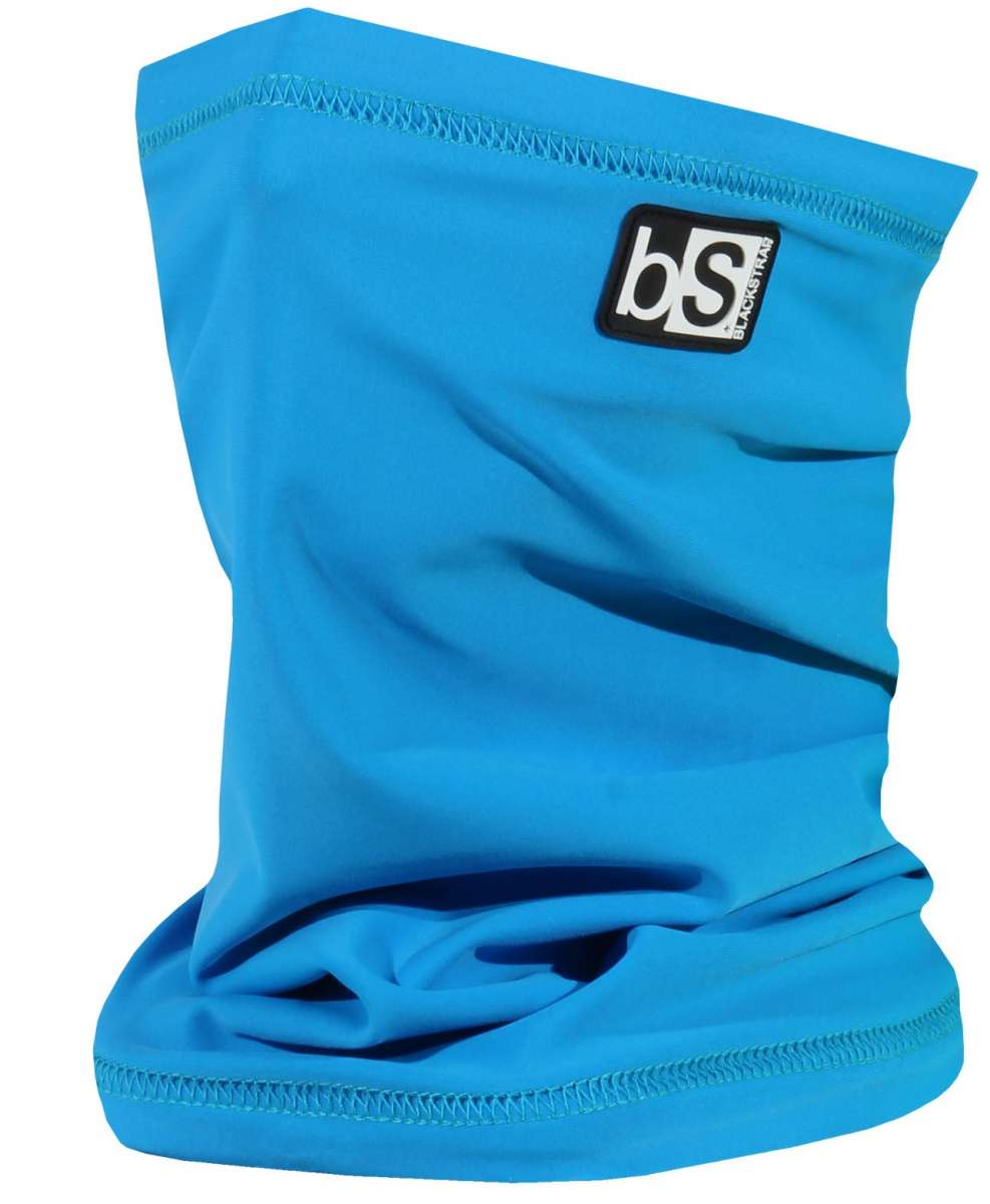 BlackStrap The Tube Solid Dual Layer 2024 - A solid black neck gaiter with a dual-layer design.