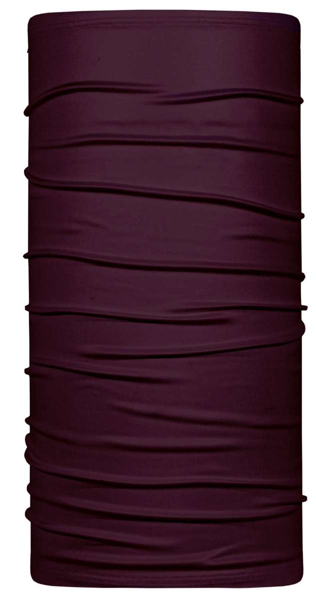 BlackStrap Therma Tube Solid 2024 - A black tube with a subtle sheen and horizontal ridges on its surface.