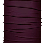 BlackStrap Therma Tube Solid 2024 - A black tube with a subtle sheen and horizontal ridges on its surface.