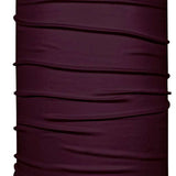 BlackStrap Therma Tube Solid 2024 - A black tube with a subtle sheen and horizontal ridges on its surface.