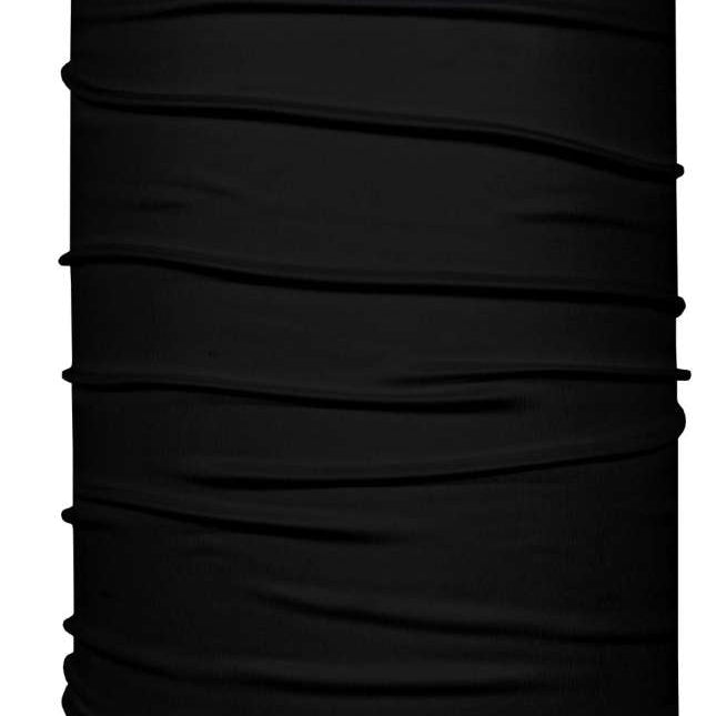 BlackStrap Therma Tube Solid 2024 - A black tube with a smooth, matte finish and no visible patterns or logos.