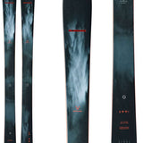 Blizzard Bonafide 97 Skis 2024 - Black skis with a subtle white pattern and red Blizzard logo at top.