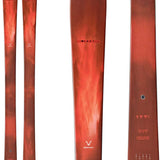 Blizzard Brahma 88 Skis 2024 - Brown skis with a subtle marbled pattern and silver hardware.