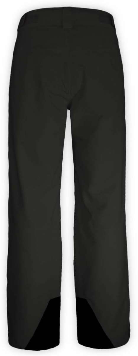 Boulder Gear Dispatch Removable Bib Pant 2022 - Black bib pant with white logo on left thigh and black removable liner.