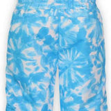 Boulder Gear Girls Hailey Insulated Bib 2022-2023 - A light blue bib with a darker blue snowflake pattern and a black waistband.