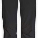 Boulder Gear Women's Journey Insulated Pant 2023 - Black insulated ski pants with a black waistband and two black buttons on the front.