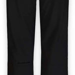 Boulder Gear Ladies Journey Insulated Pant 2024 - Black insulated ski pants with a subtle logo on the left thigh and a small pocket on the right hip.