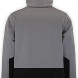 Boulder Gear Volt Tech Insulated Jacket 2022-2023 - A gray jacket with a black stripe across the bottom and a hood.