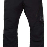 Burton AK GORE-TEX Cyclic Pant 2023 - Black pants with a subtle white logo on the left thigh and a small Burton logo near the right hip pocket.