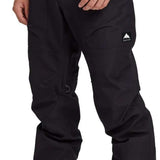 Burton Ballast Gore 2L Pant 2024 - Black pants with a white logo on the left thigh.