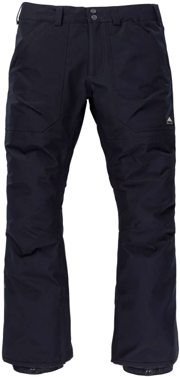 Burton Ballast Gore 2L Pant 2024 - Black pants with a white logo on the left leg.