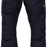 Burton Ballast Gore 2L Pant 2024 - Black pants with a white logo on the left leg.