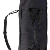 Burton Commuter Space Sack 2024 - Black duffel bag with zippered top and adjustable shoulder strap.