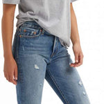 Burton Durable Goods Short Sleeve T-Shirt 2023 - A heathered gray t-shirt with "BURTON" in black across the chest and "DURABLE GOODS" in cursive below.