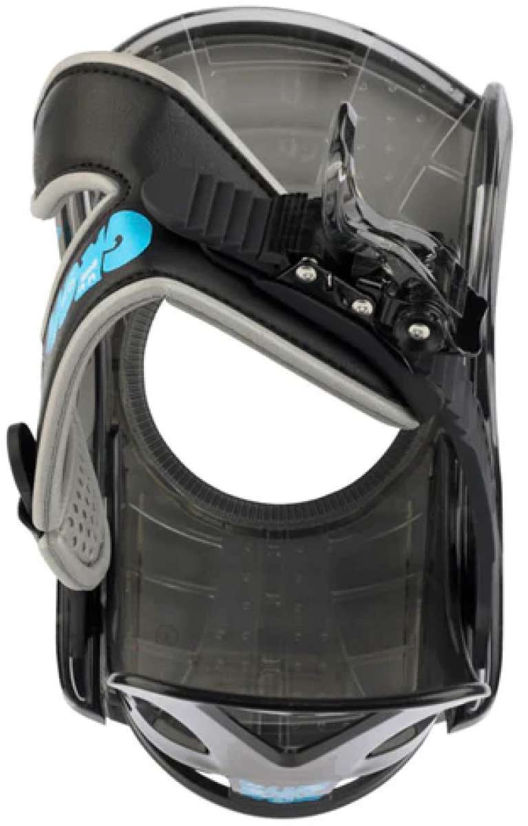 Burton - Junior's Grom Disc Snowboard Binding 2024 is not visible in this image, however, it appears to be a black plastic object with silver screws on top.