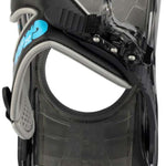 Burton - Junior's Grom Disc Snowboard Binding 2024 is not visible in this image, however, it appears to be a black plastic object with silver screws on top.