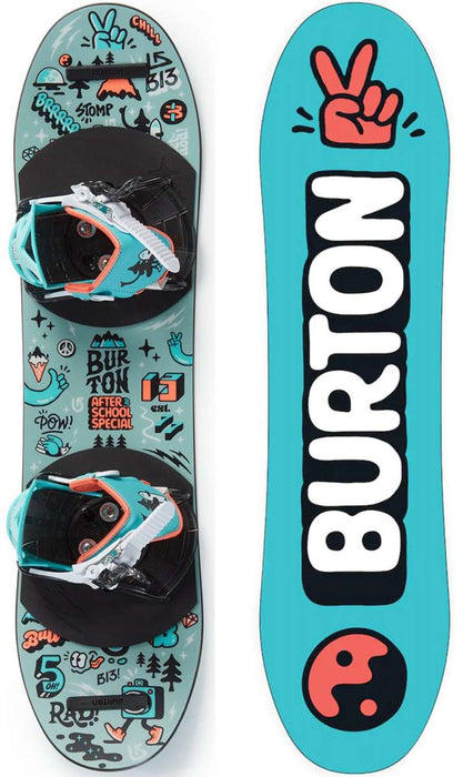 Burton Junior's After School Special Snowboard Package 2024