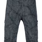 Burton Women's AK Gore-Tex Kimmy Bib Pant 2023 - Black bib with white stitching and silver buckles.