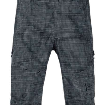 Burton Women's AK Gore-Tex Kimmy Bib Pant 2023 - Black bib with white stitching and silver buckles.