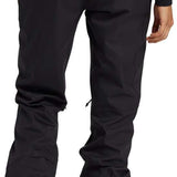 Burton Women's Marcy High Rise Stretch Pants 2024 - Black snow pants with a white logo on the back waistband.