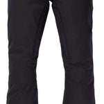Burton Women's Marcy High Rise Stretch Pants 2024 - Black snow pants with zippered pockets and a high-rise waistband.