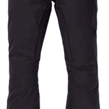 Burton Women's Marcy High Rise Stretch Pants 2024 - Black snow pants with zippered pockets and a high-rise waistband.
