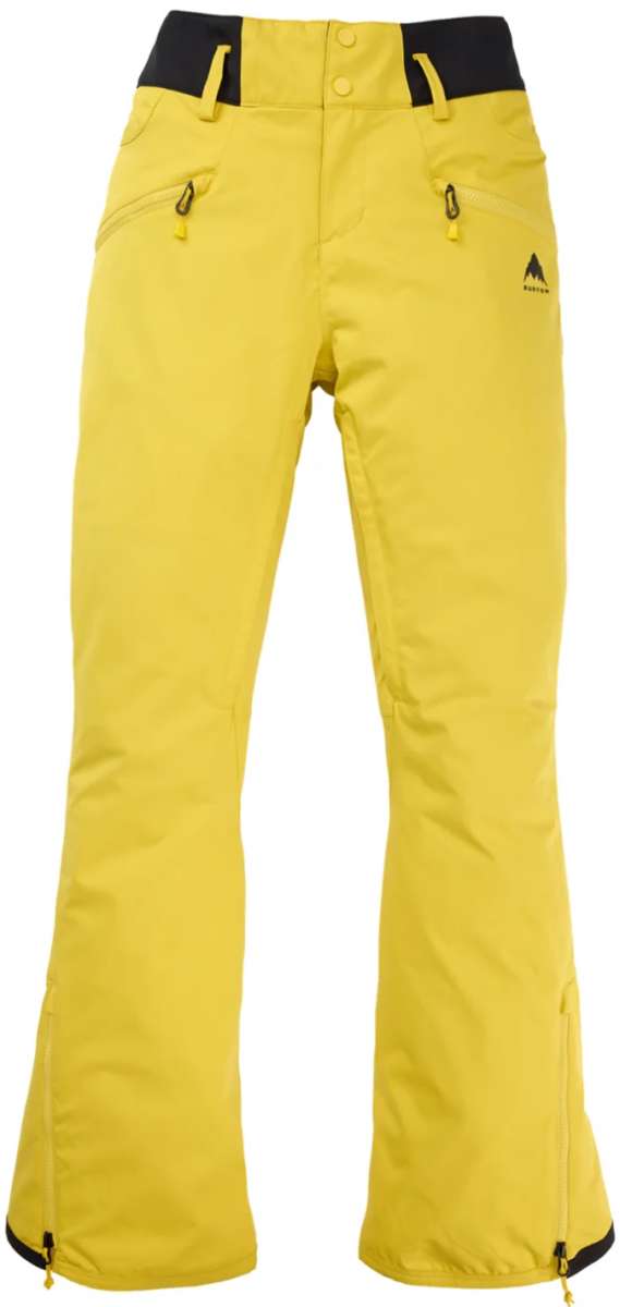 Burton Women's Marcy High Rise Stretch Pants 2024 - Black pants with a high rise waist and stretchy material.