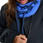 Burton Women's Pyne 2L Shell Jacket 2024 - A black jacket with a hood and zipper down the front.