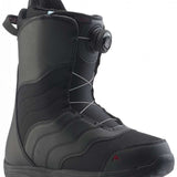 Burton Women's Mint BOA Snowboard Boot 2024 - A black snowboard boot with a white logo on the side and a silver BOA dial.