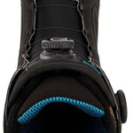 Burton Photon BOA Snowboard Boot 2024 - Black snowboard boot with a round, black dial on top of the tongue.